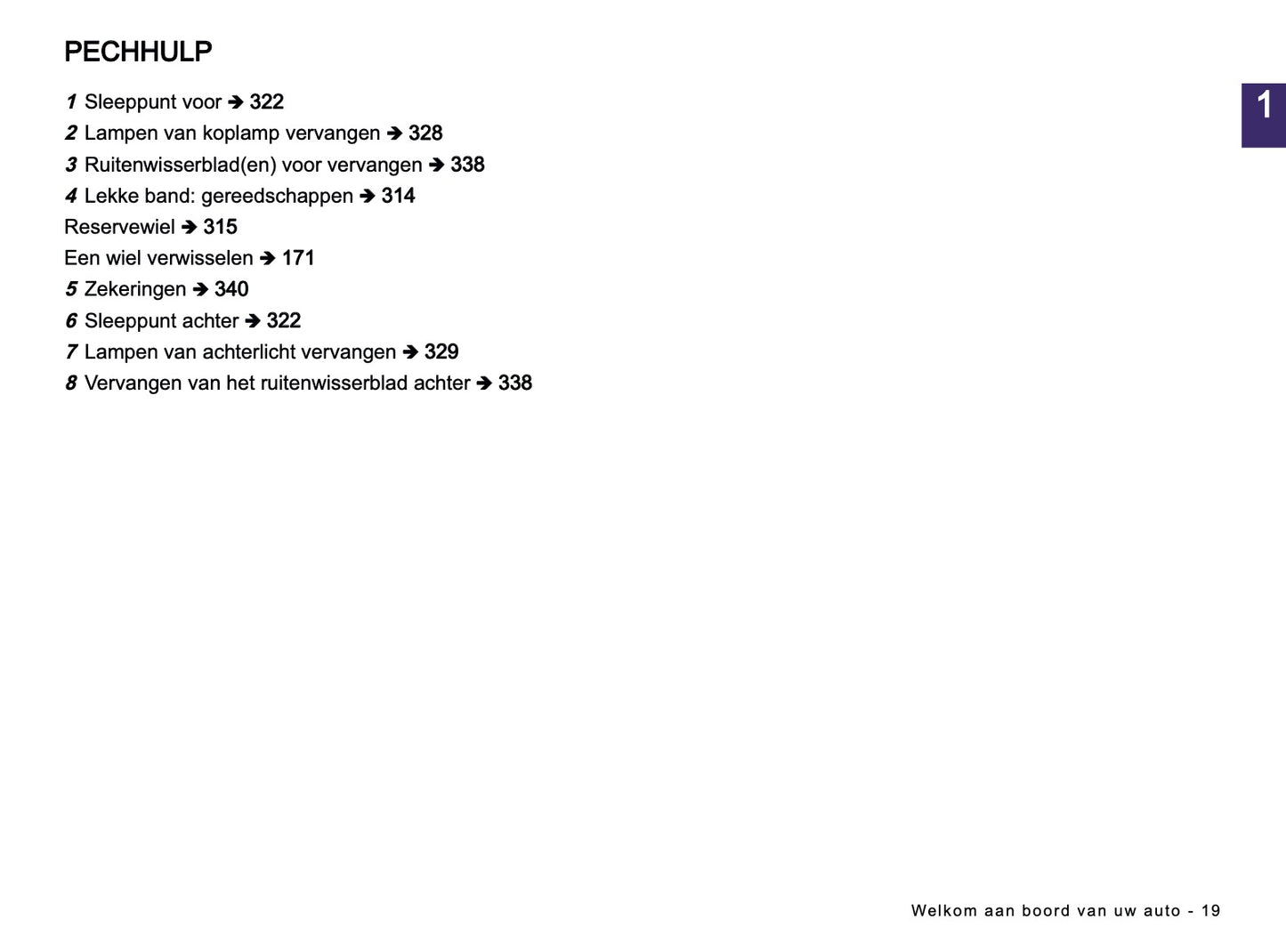 2025-2026 Dacia Sandero/Sandero Stepway Owner's Manual | Dutch