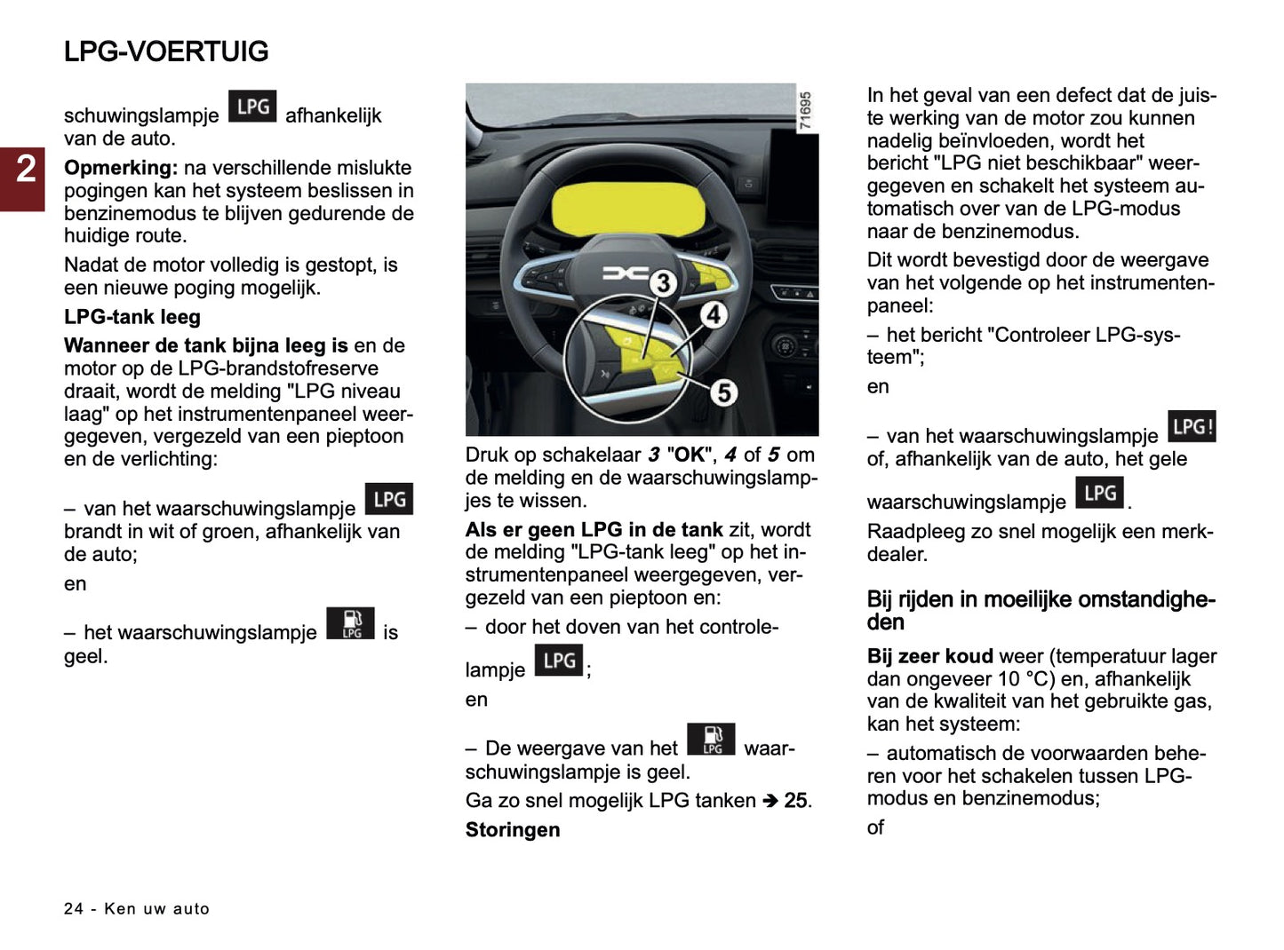 2025-2026 Dacia Sandero/Sandero Stepway Owner's Manual | Dutch