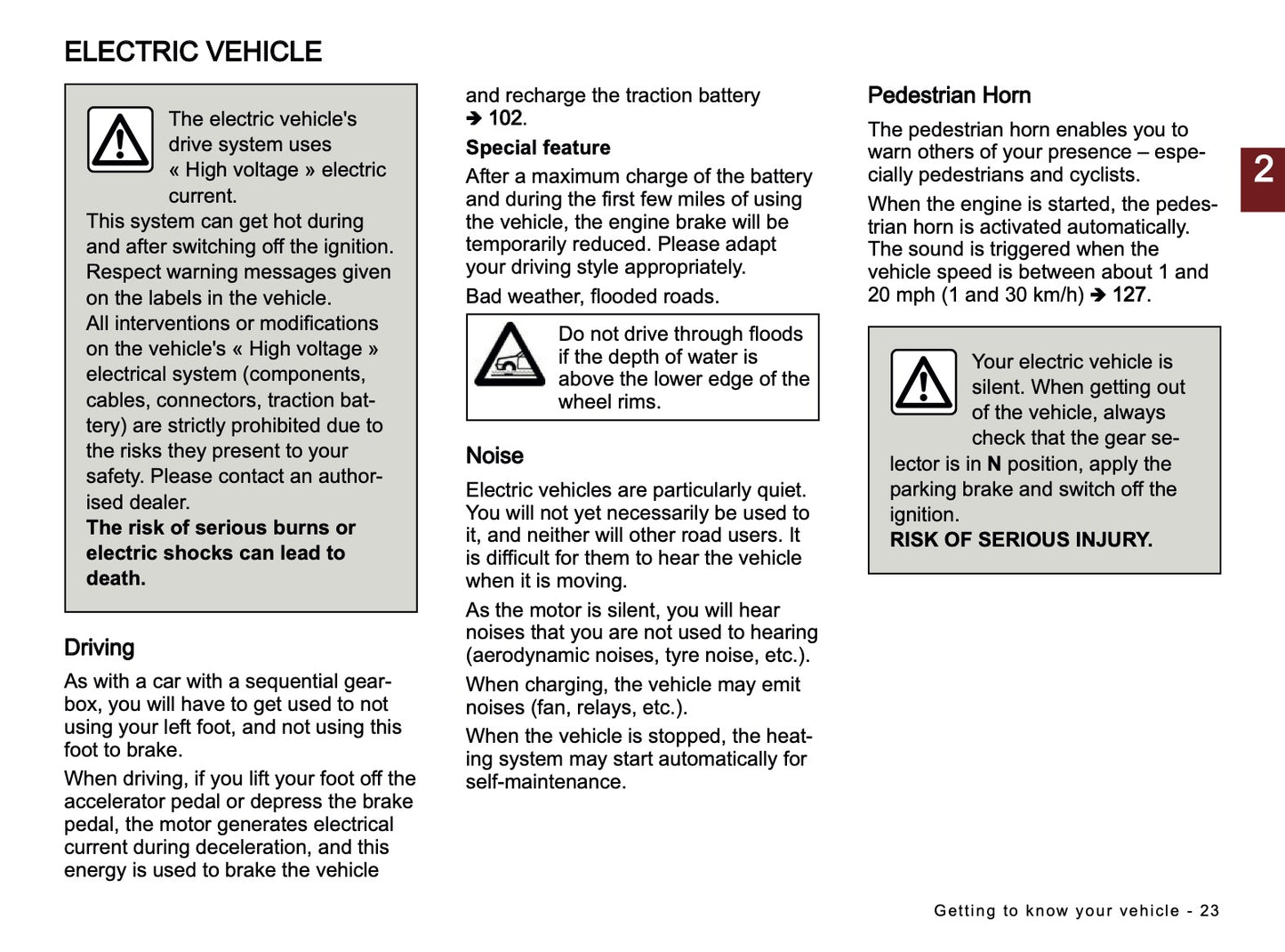 2026 Dacia Spring Electric Owner's Manual | English