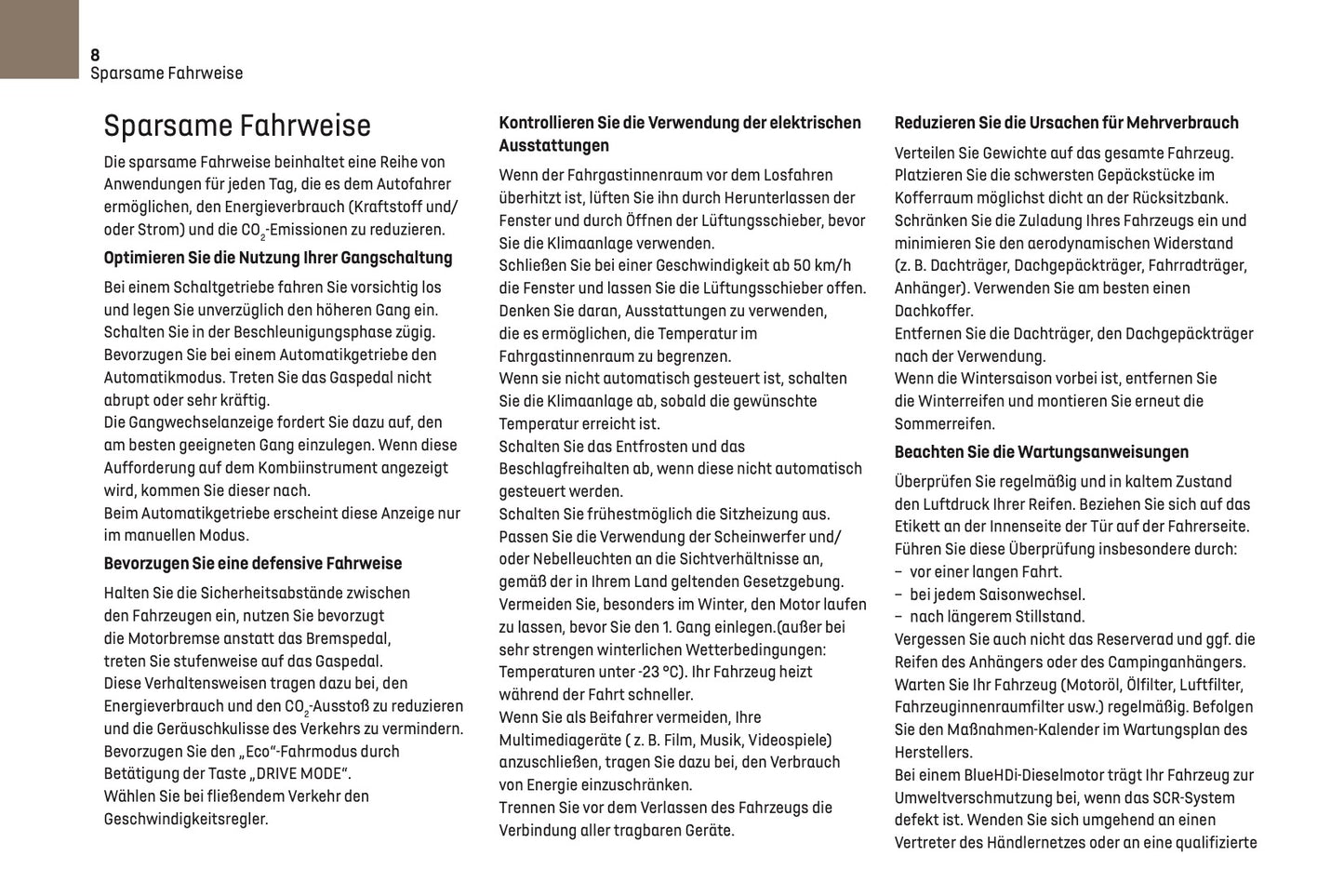 2024-2025 DS Automobiles DS 3 Bedienungsanleitung | Deutsch