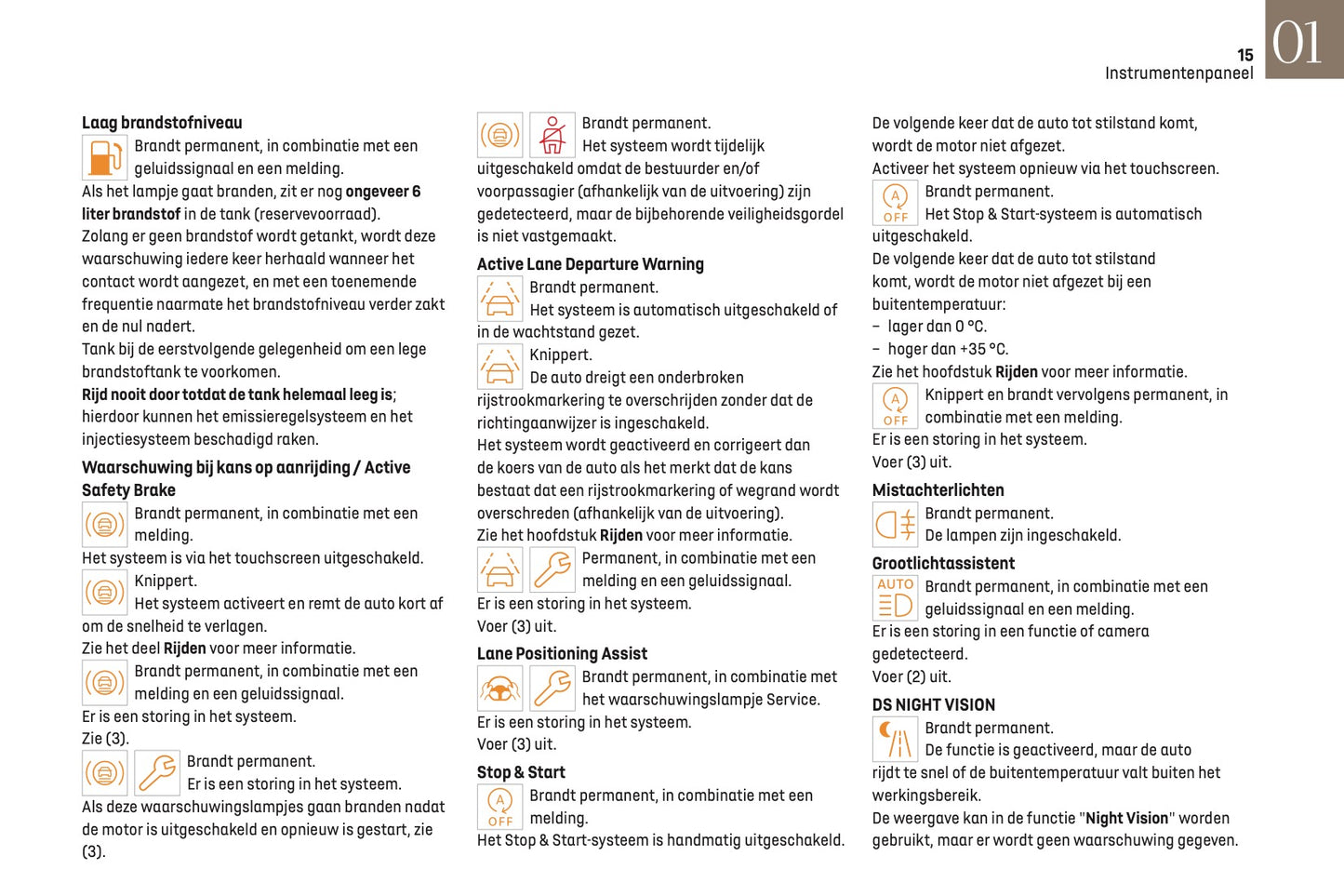 2023-2024 DS Automobiles DS 9 Owner's Manual | Dutch