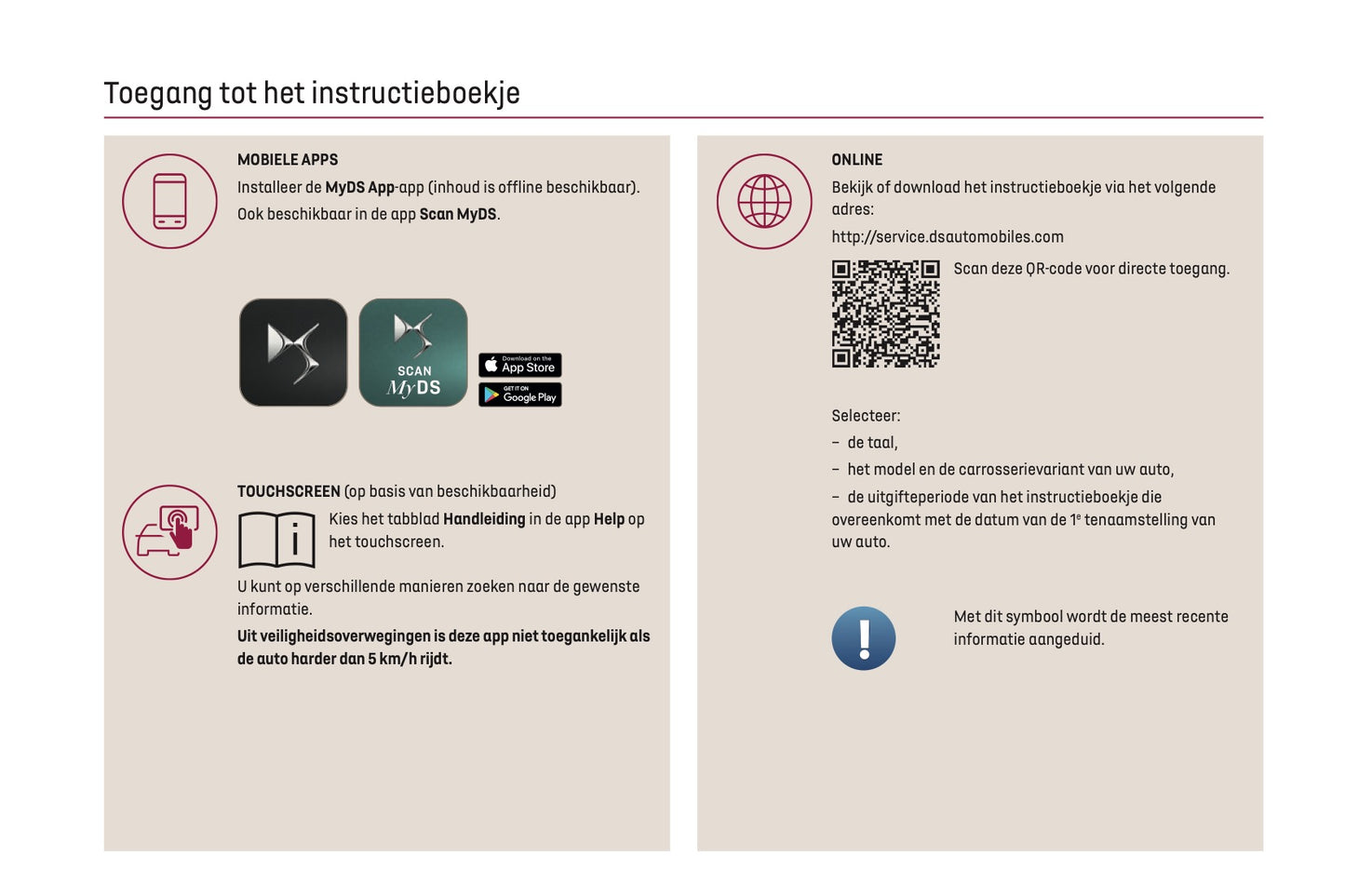 2023-2024 DS Automobiles DS 9 Owner's Manual | Dutch