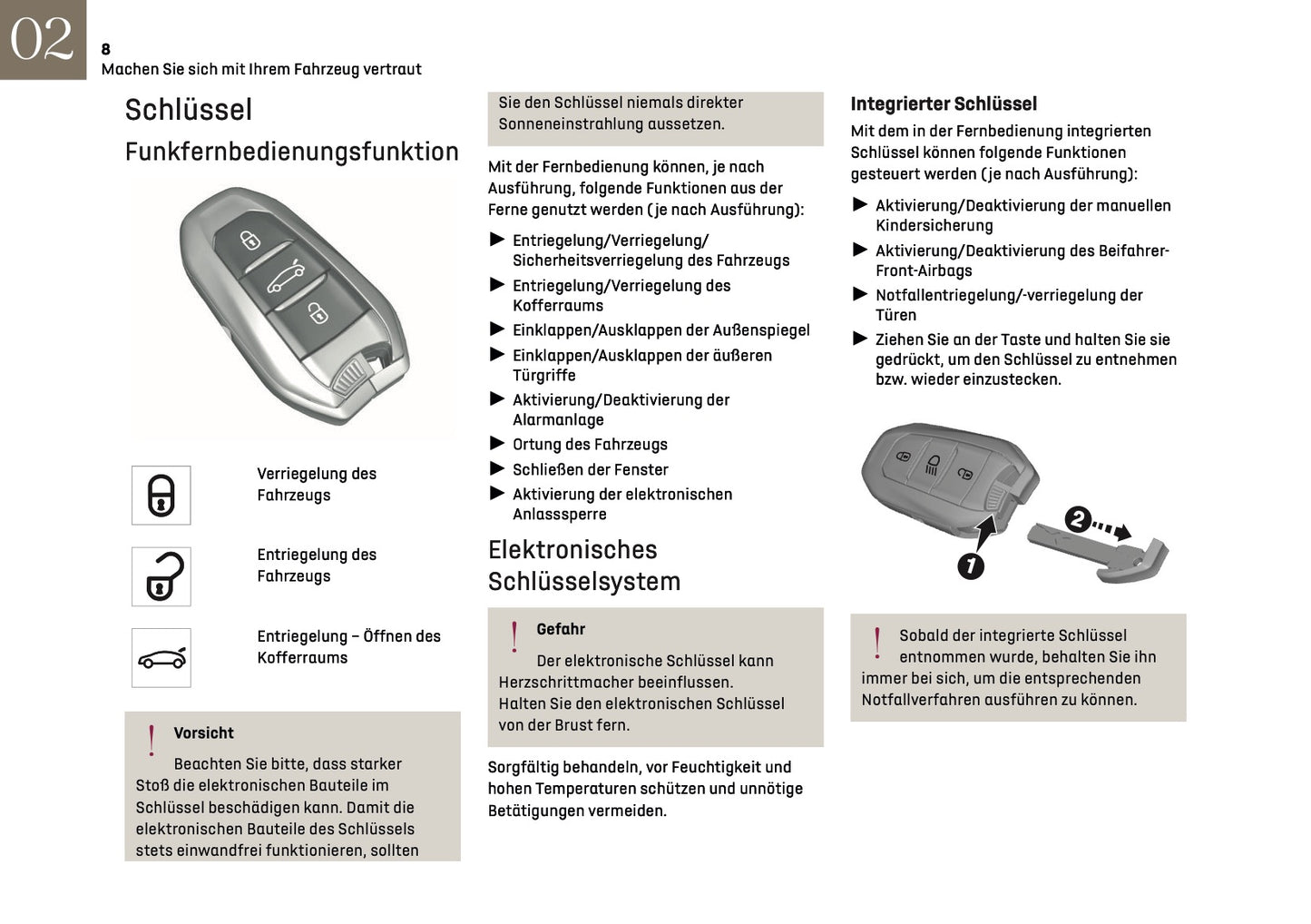 2025 DS Automobiles DS 3 Owner's Manual | German