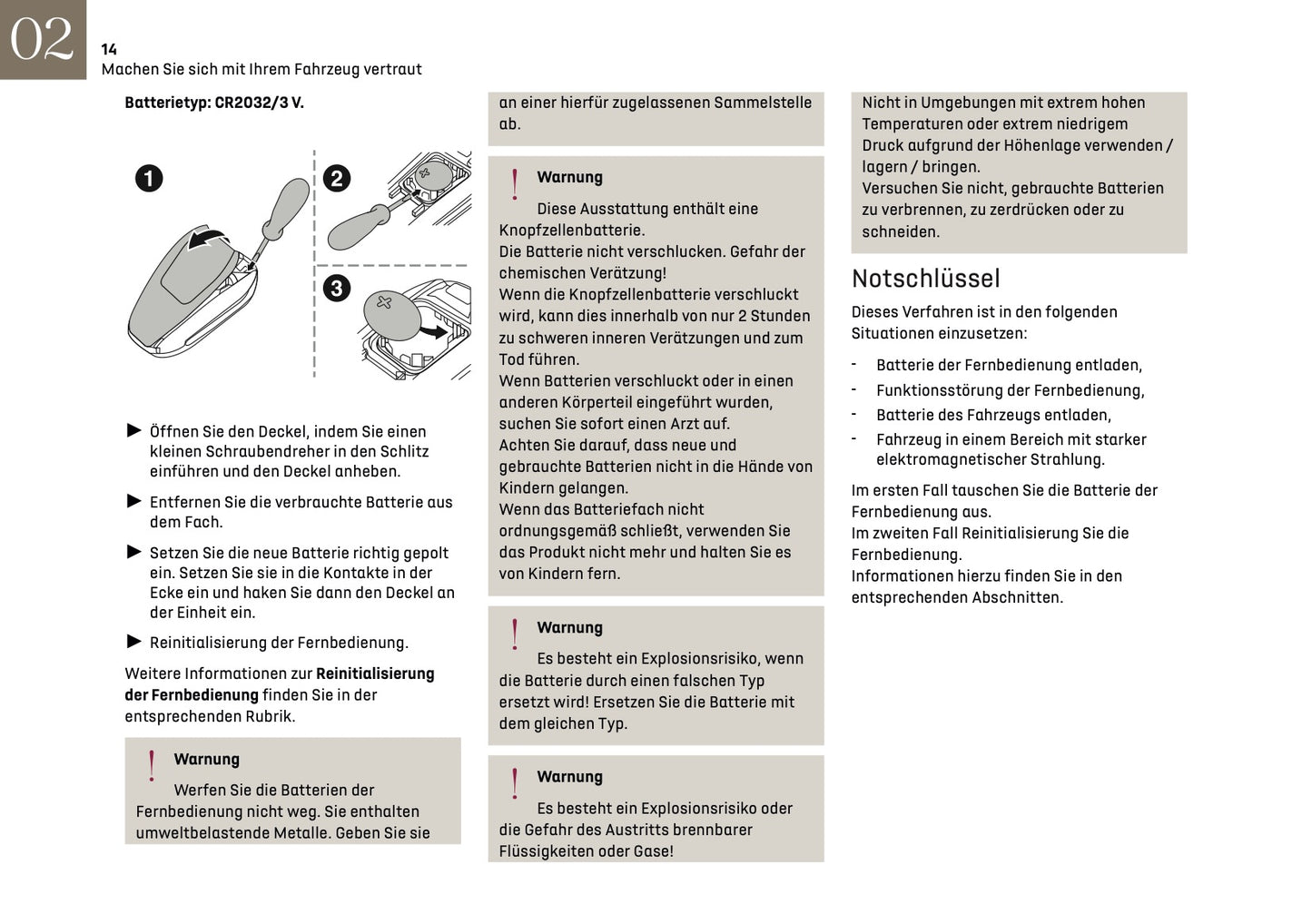 2025 DS Automobiles N4 Owner's Manual | German