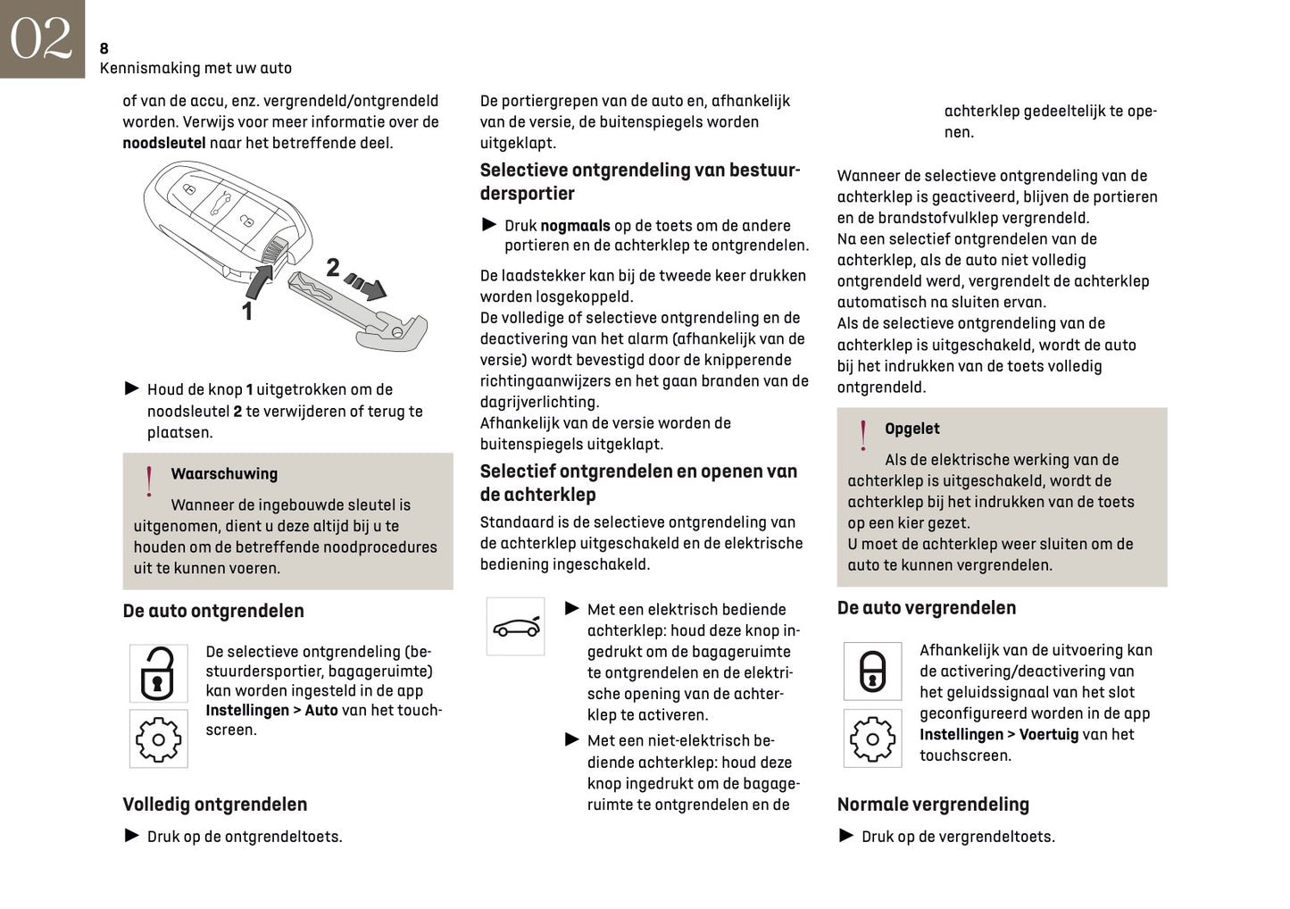 2026 DS Automobiles N8 Owner's Manual | Dutch