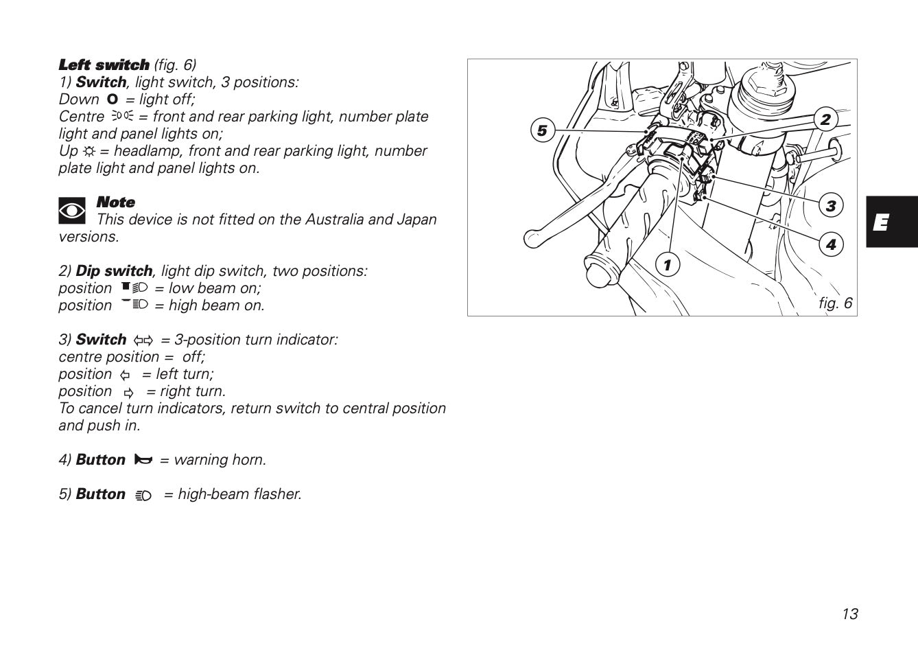 2001 Ducati 748/996 Owner's Manual | English US