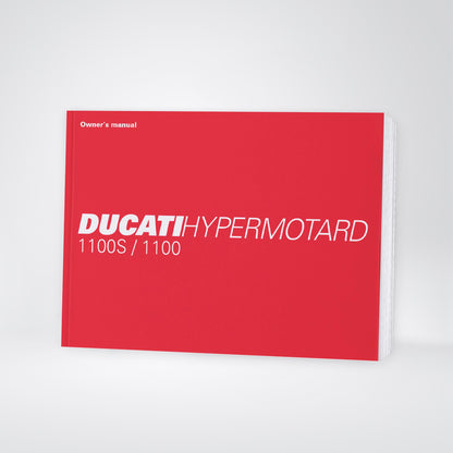 2008 Ducati Hypermotard 1100S/1100 Owner's Manual | English