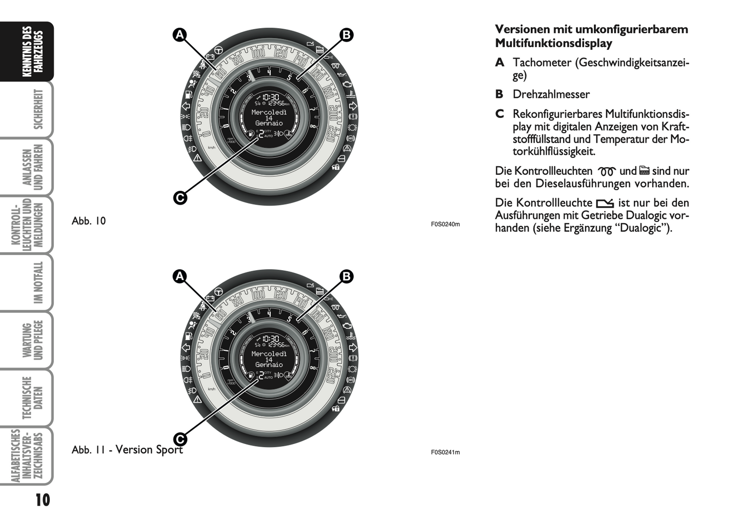 2007-2008 Fiat 500 Bedienungsanleitung | Deutsch