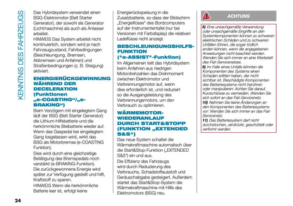 2026 Fiat 500 Bedienungsanleitung | Deutsch