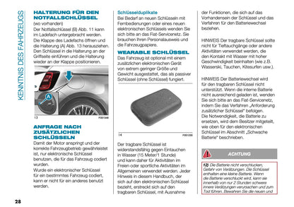 2026 Fiat 500 Bedienungsanleitung | Deutsch