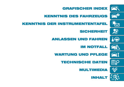 2026 Fiat 500 Bedienungsanleitung | Deutsch