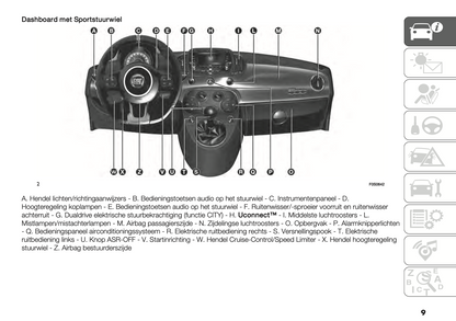 2021-2022 Fiat 500/500C Hybrid Owner's Manual | Dutch