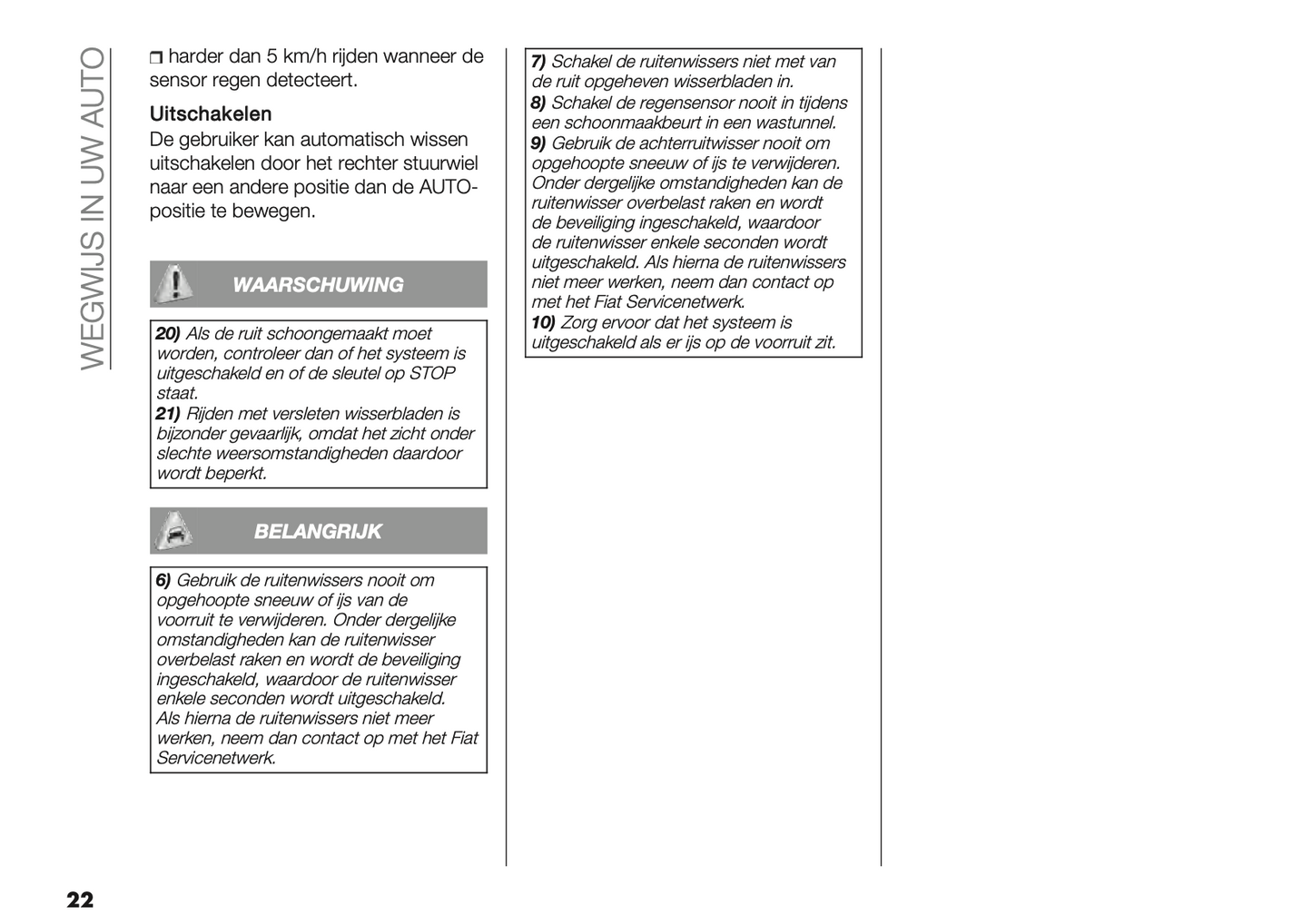 2021-2022 Fiat 500/500C Hybrid Owner's Manual | Dutch