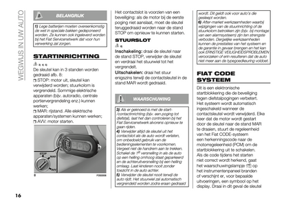 2023-2024 Fiat 500/500C Owner's Manual | Dutch