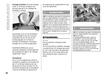 2023-2024 Fiat 500/500C Owner's Manual | Dutch