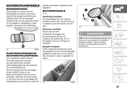 2023-2024 Fiat 500/500C Owner's Manual | Dutch