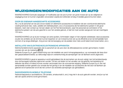 2024 Fiat 500e Owner's Manual | Dutch