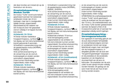 2026 Fiat 500 Owner's Manual | Dutch