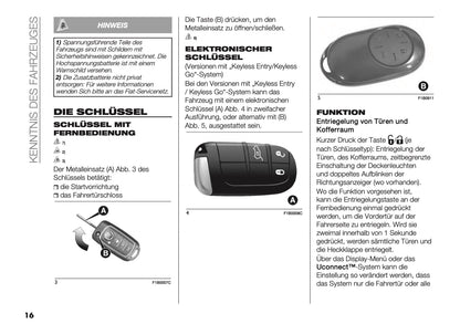 2024-2026 Fiat 500X Bedienungsanleitung | Deutsch