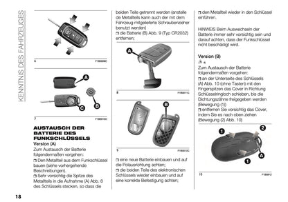 2024-2026 Fiat 500X Bedienungsanleitung | Deutsch