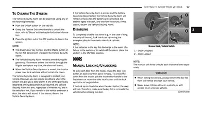 2020 Fiat 500X Owner's Manual | English US