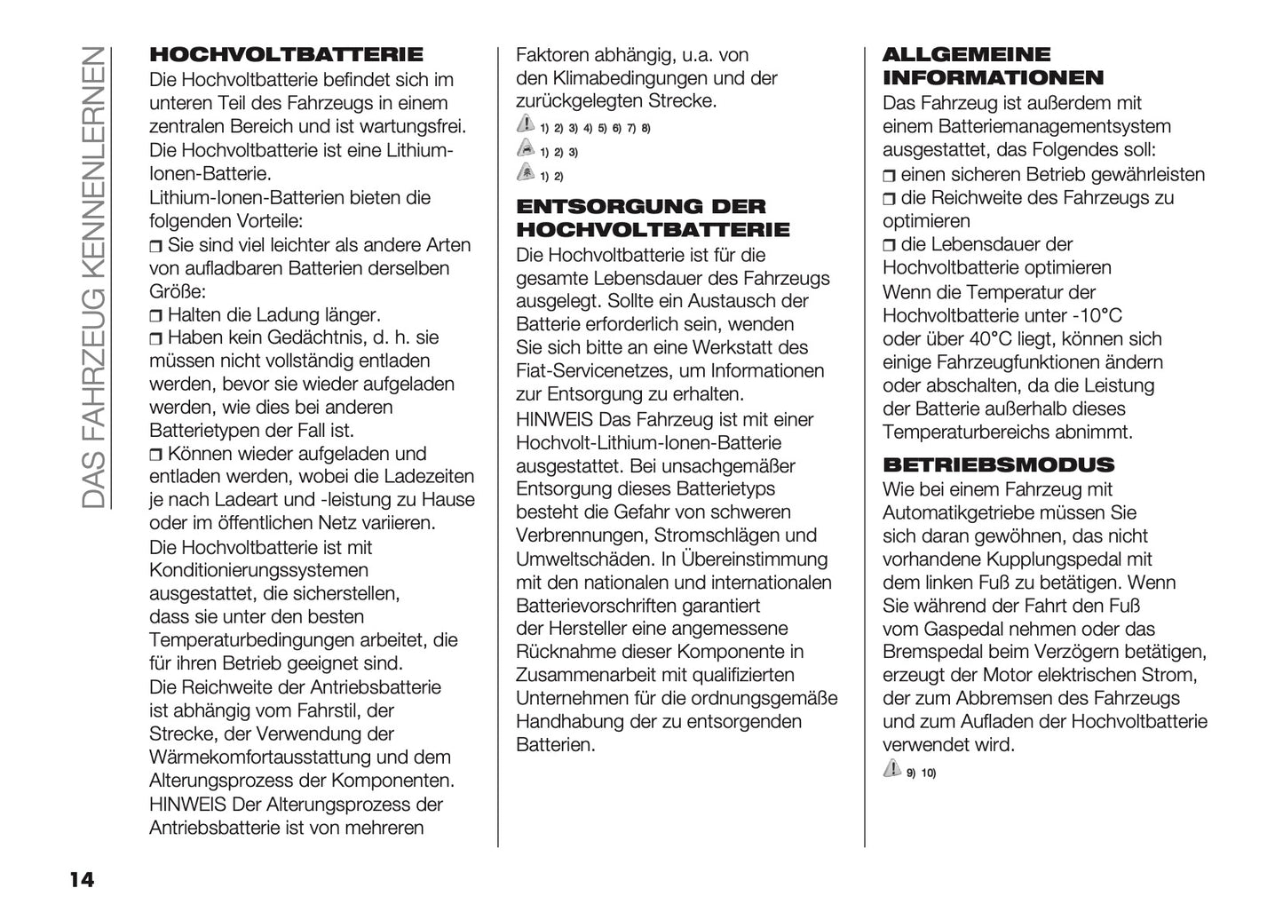 2025-2026 Fiat 600 Bedienungsanleitung | Deutsch