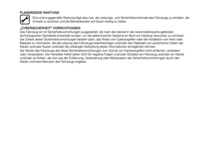 2025-2026 Fiat 600 Bedienungsanleitung | Deutsch