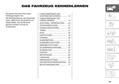 2026 Fiat 600 Bedienungsanleitung | Deutsch