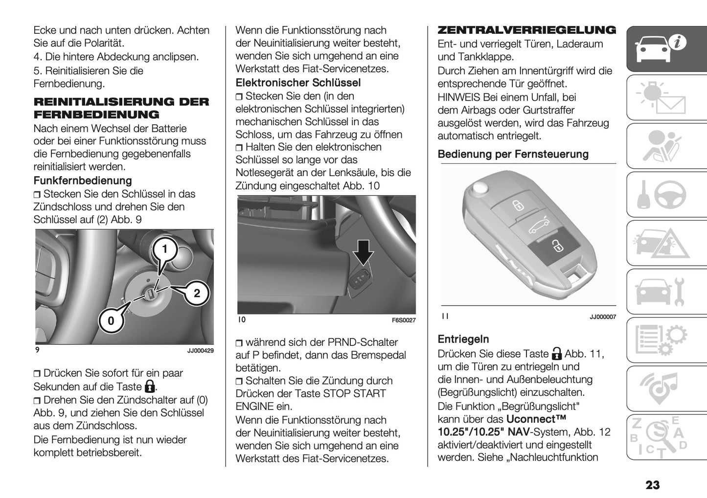 2026 Fiat 600 Bedienungsanleitung | Deutsch