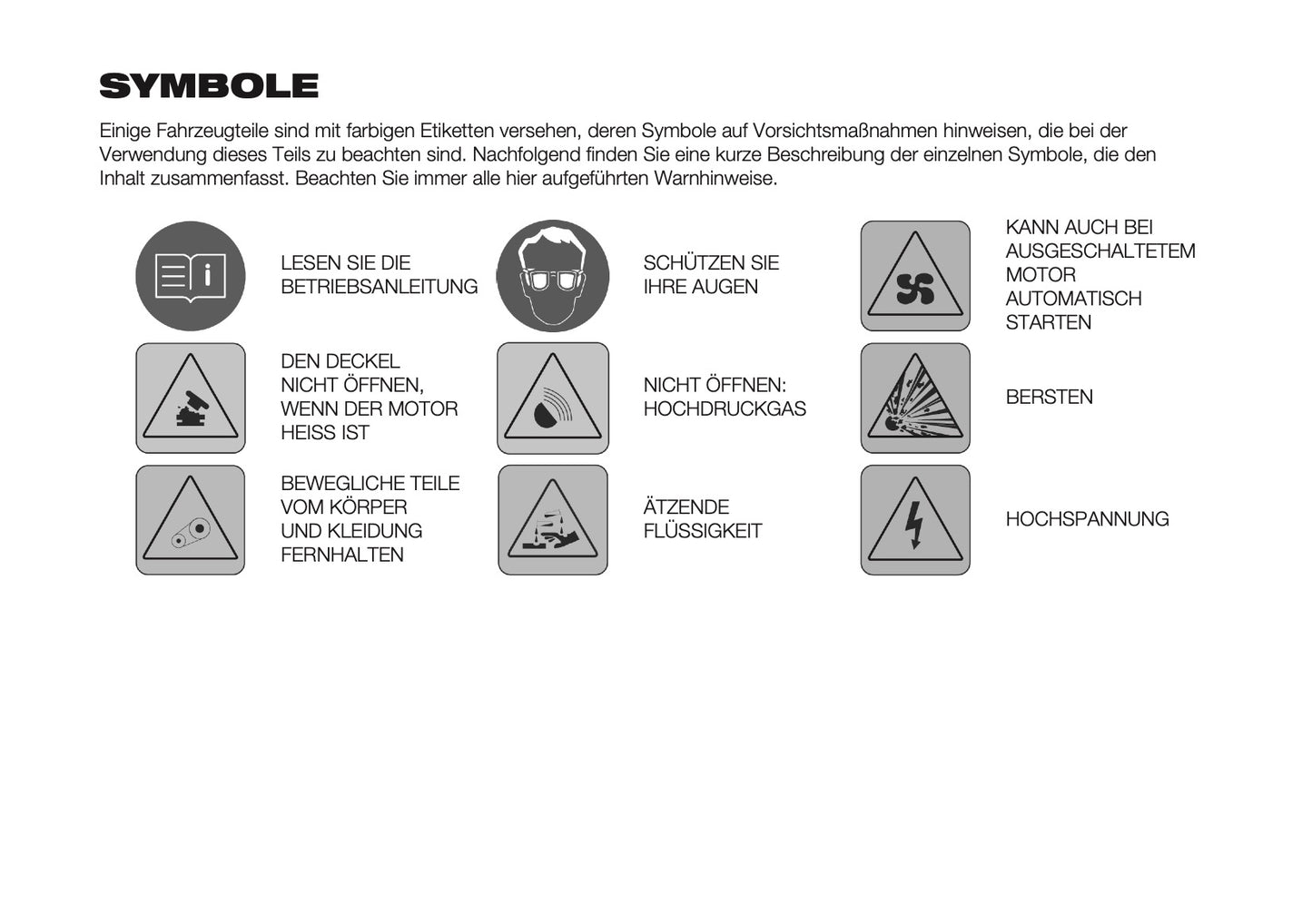 2026 Fiat 600 Bedienungsanleitung | Deutsch