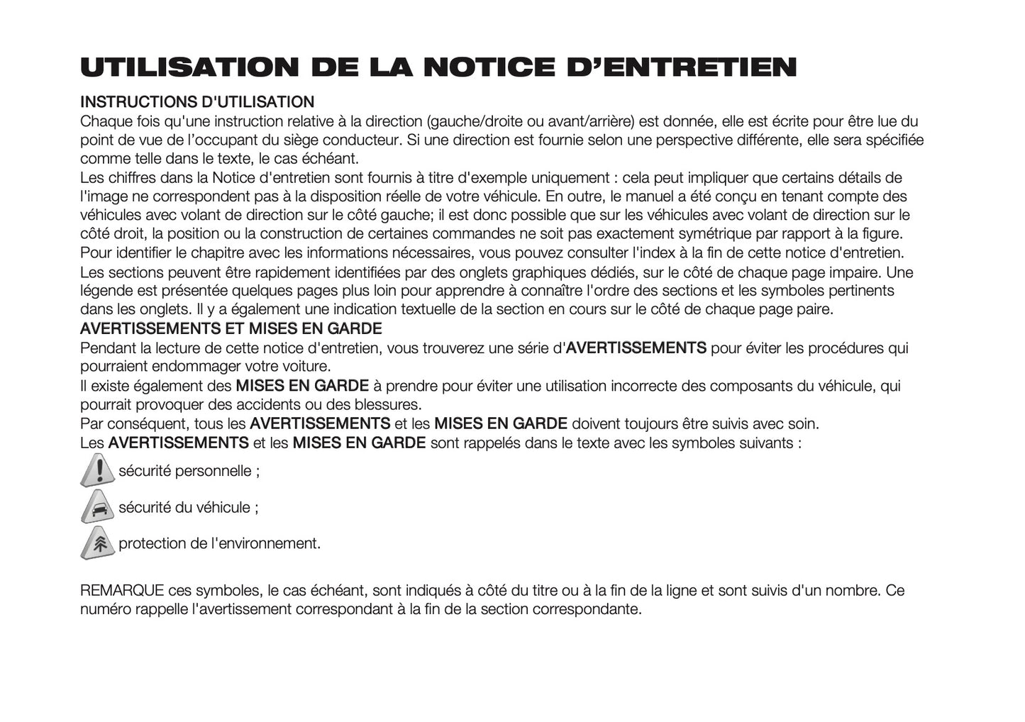 2025-2026 Fiat 600 Owner's Manual | French