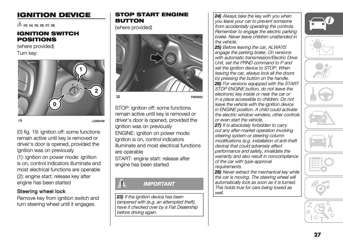 2025-2026 Fiat 600 Owner's Manual | English