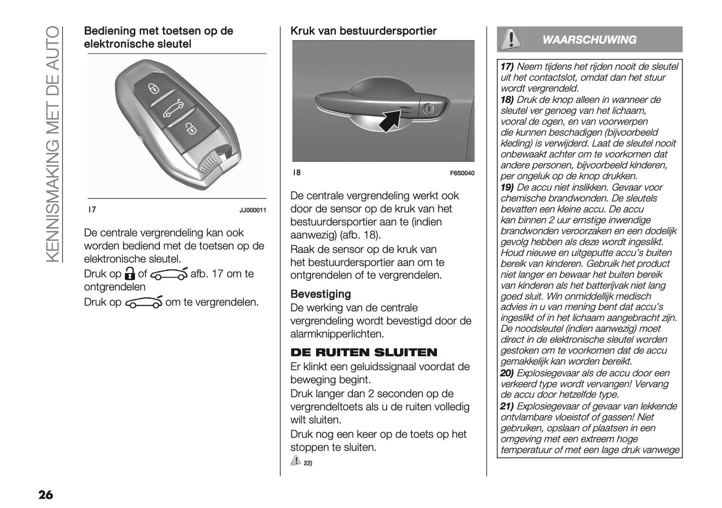 2025-2026 Fiat 600 Owner's Manual | Dutch