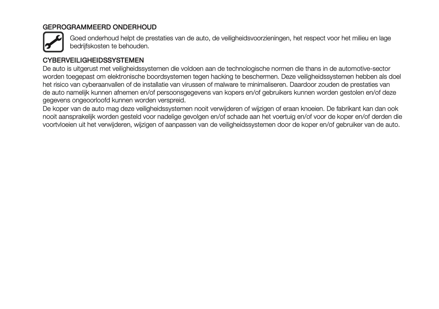 2025-2026 Fiat 600 Owner's Manual | Dutch