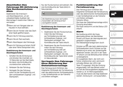 2025 Fiat Doblò Bedienungsanleitung | Deutsch