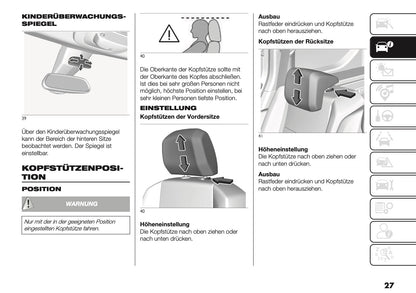 2025 Fiat Doblò Bedienungsanleitung | Deutsch
