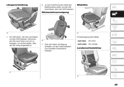 2025 Fiat Doblò Bedienungsanleitung | Deutsch