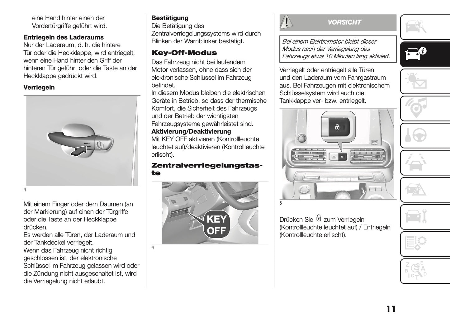 2026 Fiat Doblò Owner's Manual | German