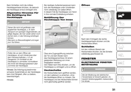 2026 Fiat Doblò Owner's Manual | German