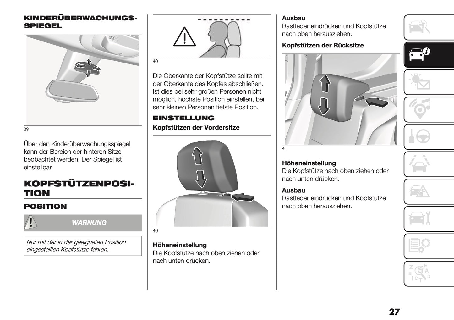 2026 Fiat Doblò Owner's Manual | German