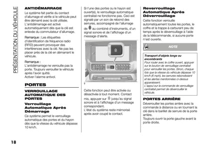 2025 Fiat Doblò Owner's Manual | French