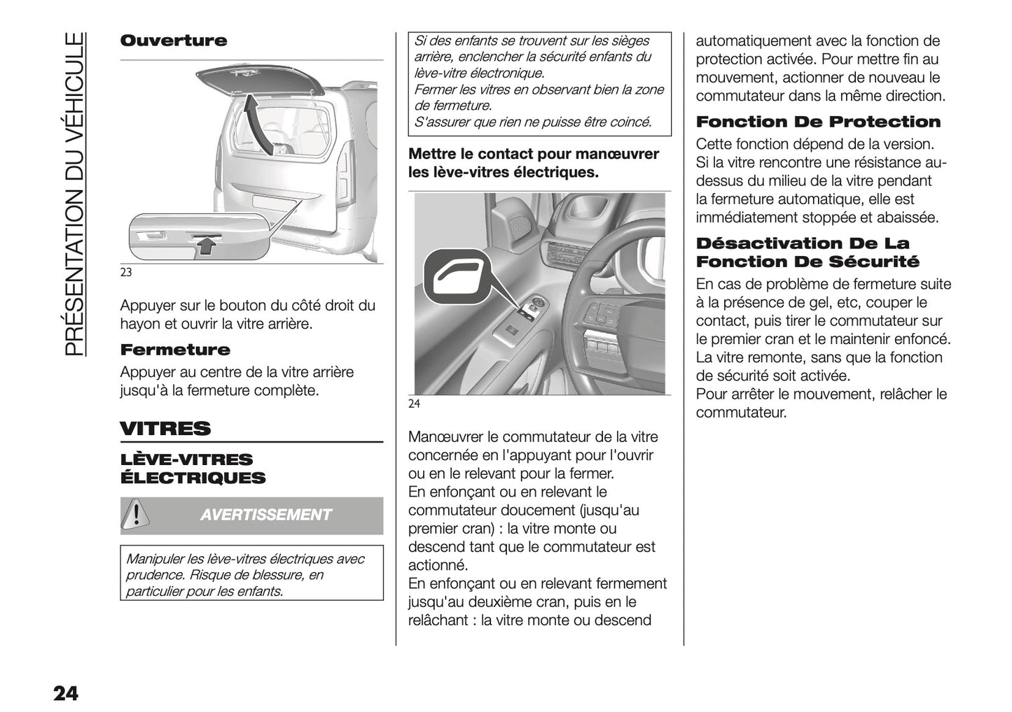 2025 Fiat Doblò Owner's Manual | French