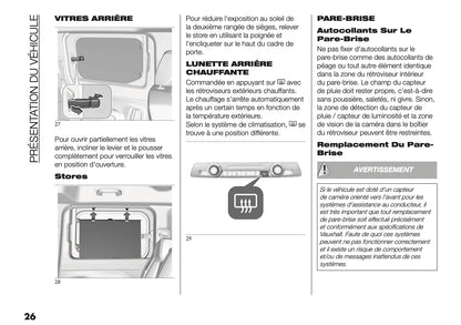 2025 Fiat Doblò Owner's Manual | French