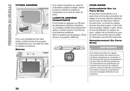 2026 Fiat Doblò Owner's Manual | French