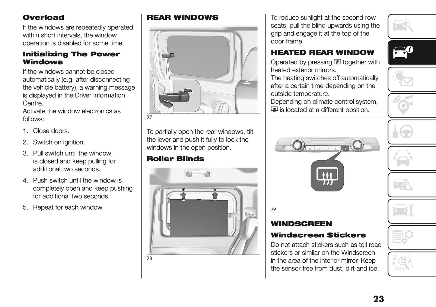 2026 Fiat Doblo Owner's Manual | English