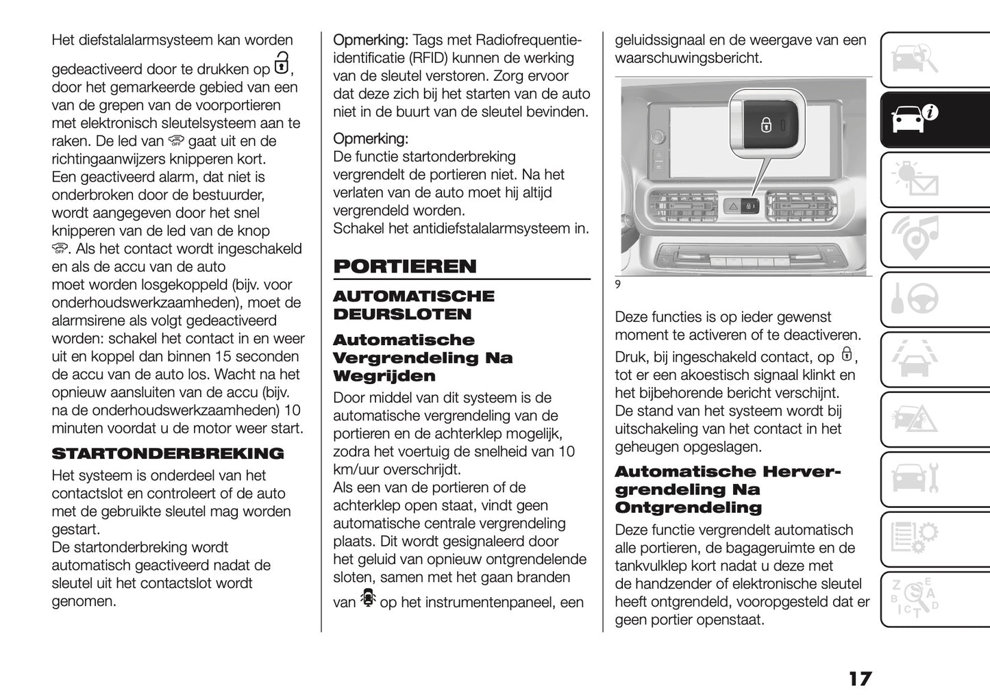 2026 Fiat Doblò Owner's Manual | Dutch