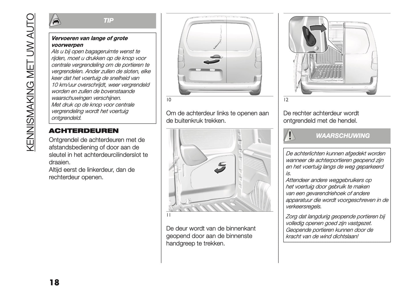 2026 Fiat Doblò Owner's Manual | Dutch