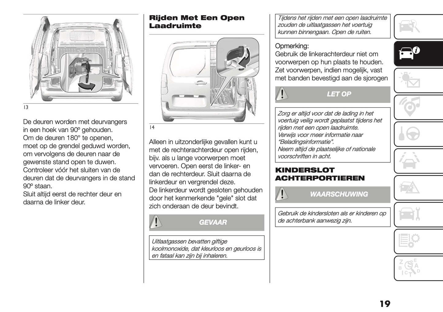 2026 Fiat Doblò Owner's Manual | Dutch