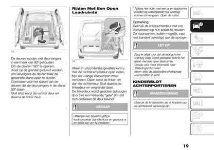 2026 Fiat Doblò Owner's Manual | Dutch