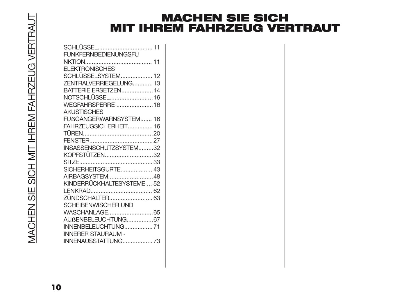 2025-2026 Fiat Ducato Owner's Manual | German